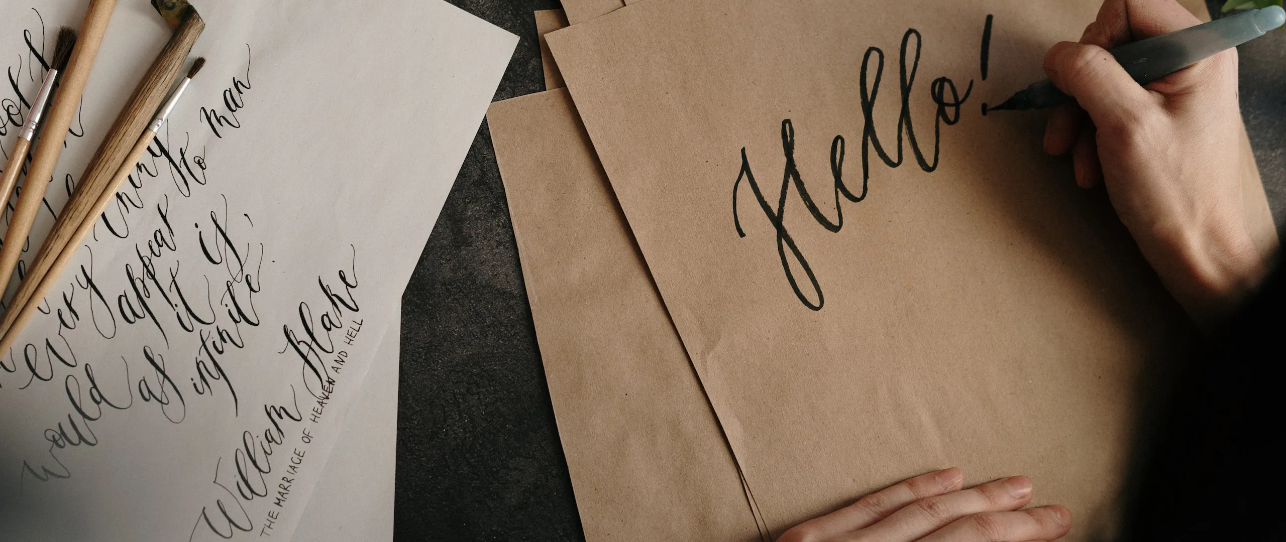 Handwritten letter