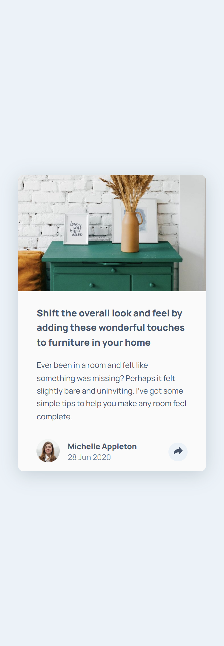 Main page - mobile