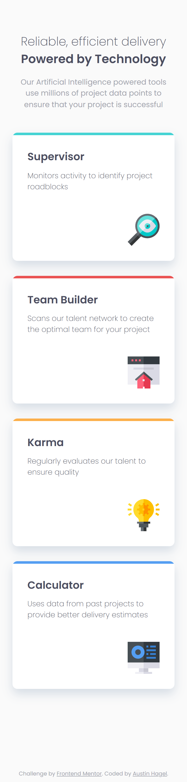 Main page - mobile