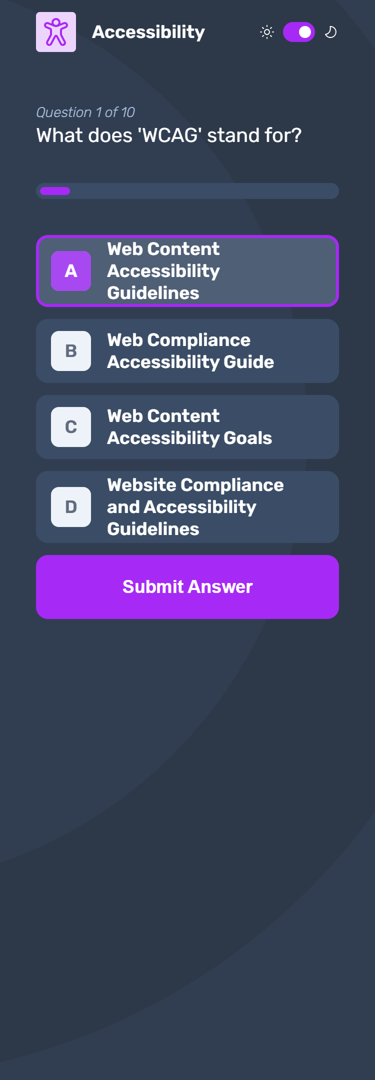 Third mobile page